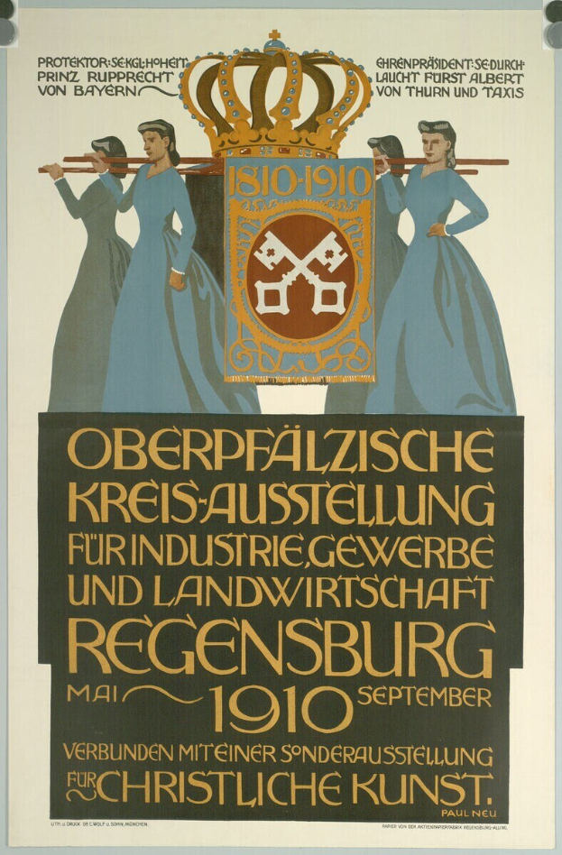 Deutscher Revolution 1910 Plakat mit einer Gruppe von Menschen und einer Krone, mit Text.