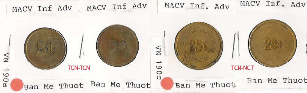 Münze mit Inschrift